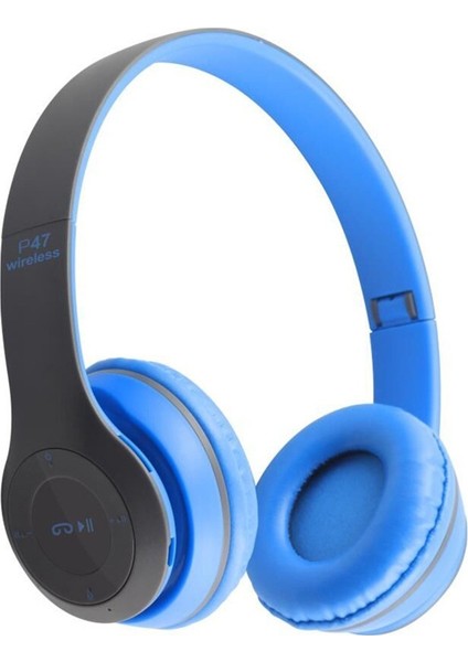 P47 Tak-Çıkar Kulaklıklar Başa Takılan Popüler Cep Telefonu Kablosuz Bluetooth Kulaklıklar Ağır Bas Hediye Kulaklıklar (Yurt Dışından)