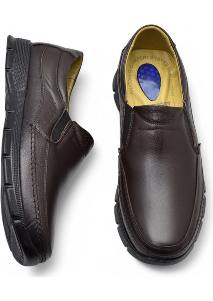 901 Tam Ortopedik Taban Deri Erkek Ayakkabı Günlük Ultra Comfort Ö.erdem
