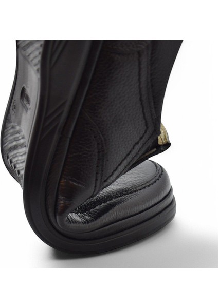 Tab8050 Ortopedik Taban Deri Erkek Ayakkabı Mevsimlik Baba Ayakkabısı