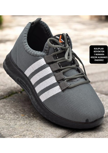 1224 Ortopedik Taban Çocuk Spor Ayakkabı Unisex Çocuk Spor Ayakkabı Süs Bağcıklı