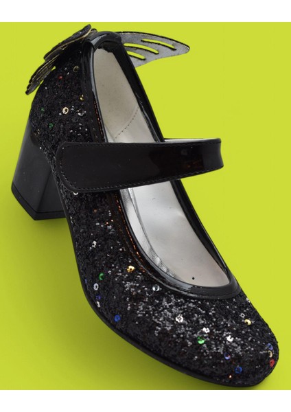 359 Abiye Kız Çocuk Topuklu Ayakkabı Kız Çocuk Nişan Abiye Ayakkabısı
