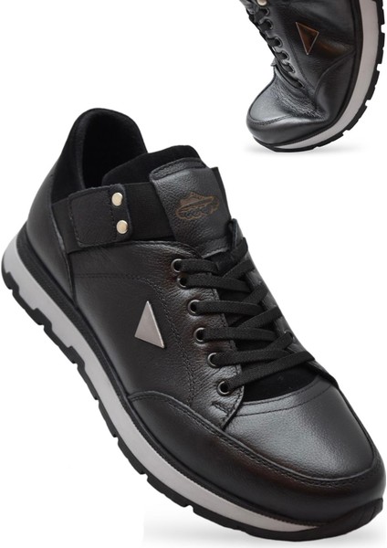 TAB2055 Tam Ortopedik Taban %100 Hakiki Deri Erkek Ayakkabı Kauçuk Kaymaz Taban