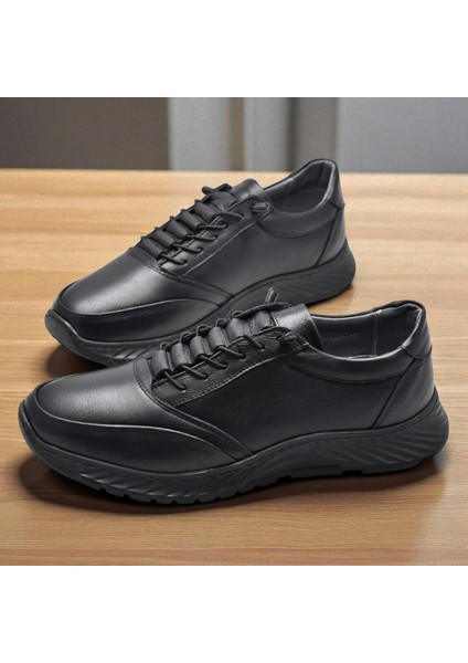 3400A Ortopedik Taban Günlük Hakiki Deri Erkek Ayakkabı Casual Erkek Deri Ayakkabı