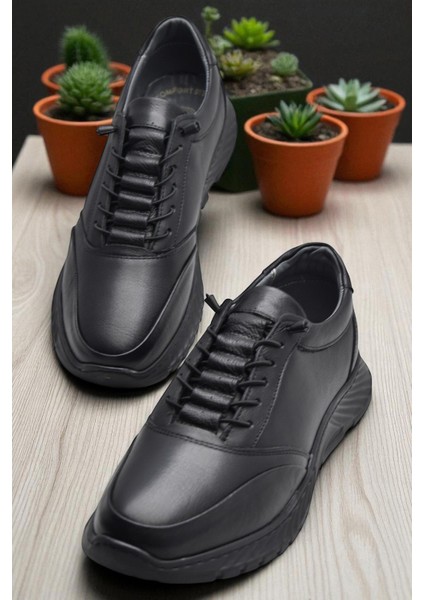 3400A Ortopedik Taban Günlük Hakiki Deri Erkek Ayakkabı Casual Erkek Deri Ayakkabı