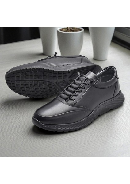 3400A Ortopedik Taban Günlük Hakiki Deri Erkek Ayakkabı Casual Erkek Deri Ayakkabı