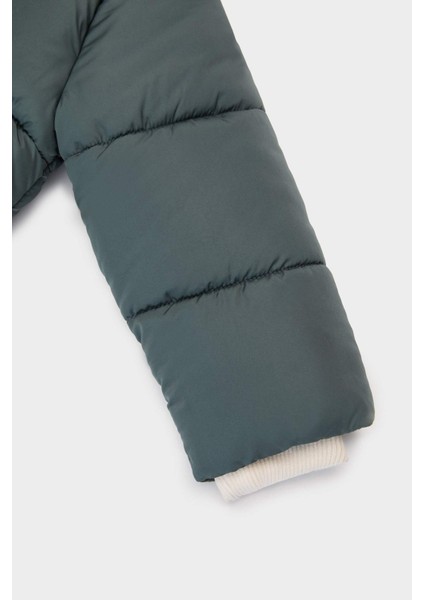 Erkek Bebek Su Geçirmez Çok Renkli Cepli Şişme Mont C3462A525AU fırsatları