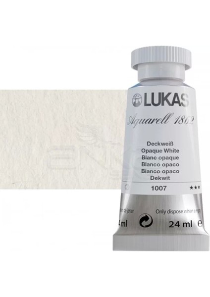 Aquarell 1862 Artist 24ML Sulu Boya 1007 Opaque White Seri 2