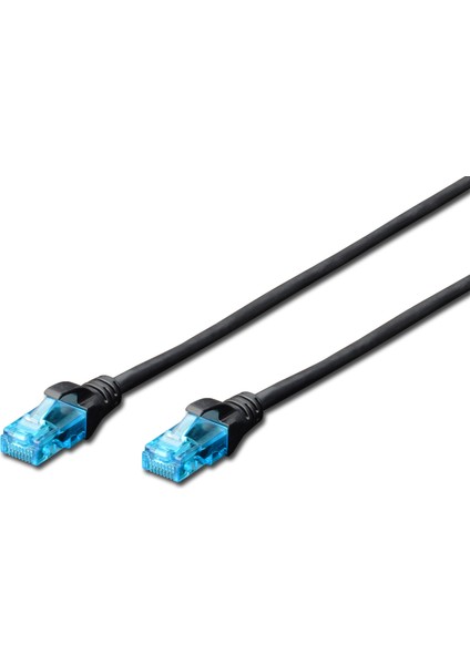 Beek Cat. 5e Patch Kablo, Utp, 3 Metre, Awg 26, Siyah Renk