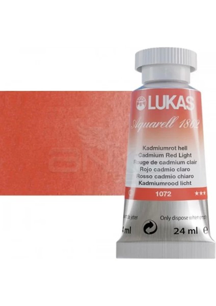 Aquarell 1862 Artist 24ML Sulu Boya 1072 Cadmium Red Light Seri 3