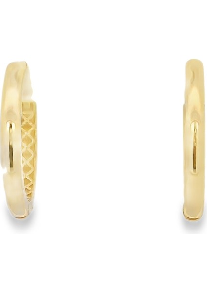 Taşsız Küpe 14 Ayar Altın 1.11 gr OA-C1TB01029289