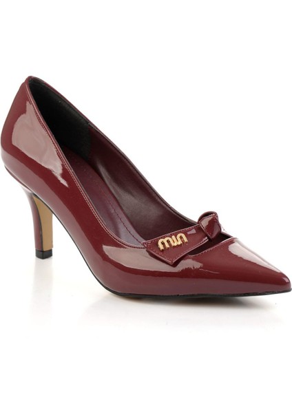 Bordo Kadın Klasik Topuklu Ayakkabı K01231463798 fiyatları
