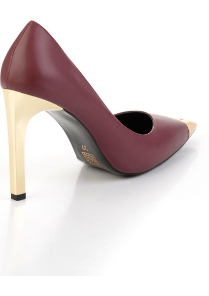 Bordo Kadın Abiye Ayakkabı K01209410509 modelleri