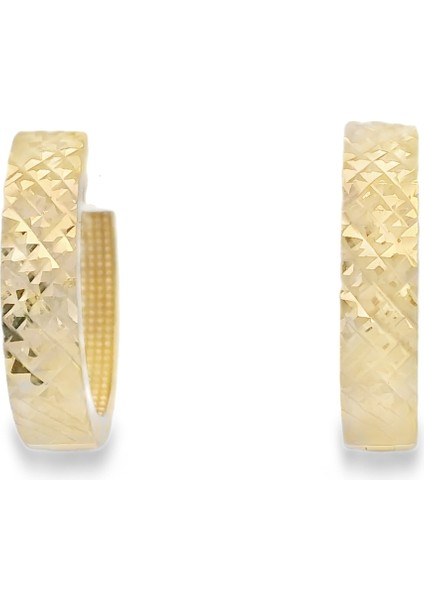 Taşsız Küpe 14 Ayar Altın 2.47 gr OA-C1TB01029291