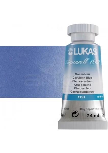 Aquarell 1862 Artist 24ML Sulu Boya 1121 Coelin Mavi Seri 3