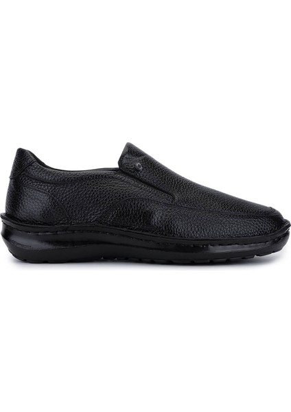 Erkek Hakiki Deri Siyah Casual Ayakkabı 478 F5051 Erk Ayk SK25-26 Sıyah