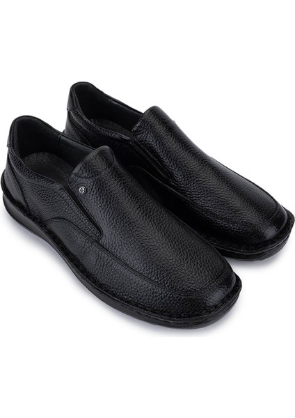 Erkek Hakiki Deri Siyah Casual Ayakkabı 478 F5051 Erk Ayk SK25-26 Sıyah fiyatları
