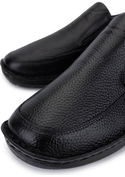 Erkek Hakiki Deri Siyah Casual Ayakkabı 478 F5051 Erk Ayk SK25-26 Sıyah modelleri