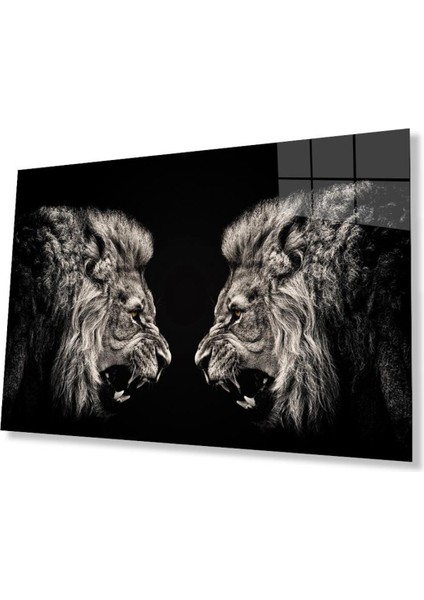 Aslan Cam Tablo 4mm Dayanıklı Temperli Cam