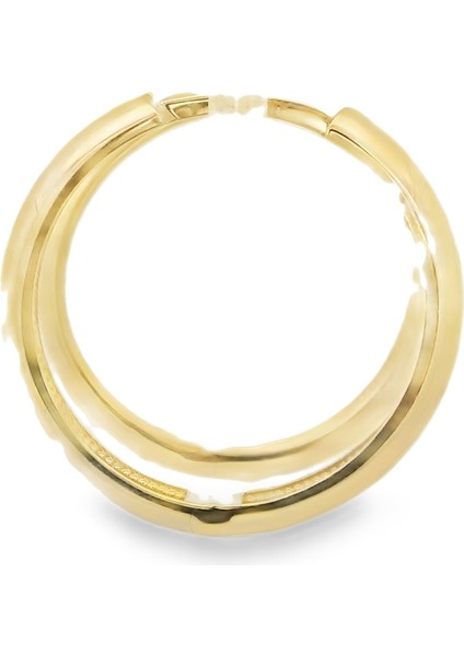 Taşsız Küpe 14 Ayar Altın 2.10 gr OA-C1TB01029296 modelleri