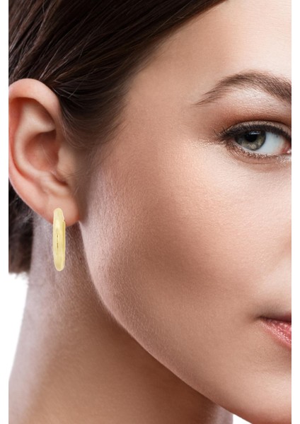 Taşsız Küpe 14 Ayar Altın 2.10 gr OA-C1TB01029296 fırsatları