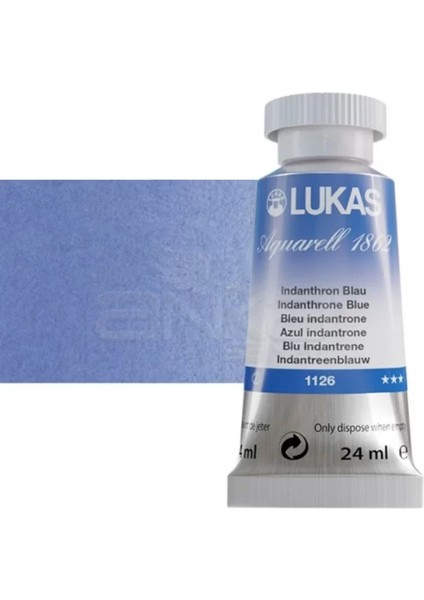 Aquarell 1862 Artist 24ML Sulu Boya 1126 Indanthrone Blue Seri 2