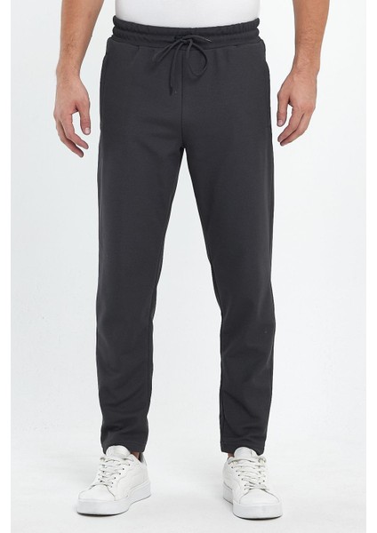 Erkek Şardonlu Polyester Pike Cep Ferm.eşofman Altı
