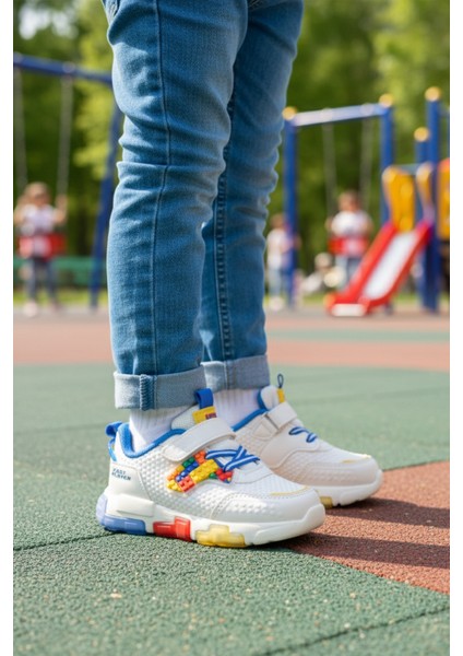 Saks Cırtlı Hafif Çocuk Spor Ayakkabı Heros P