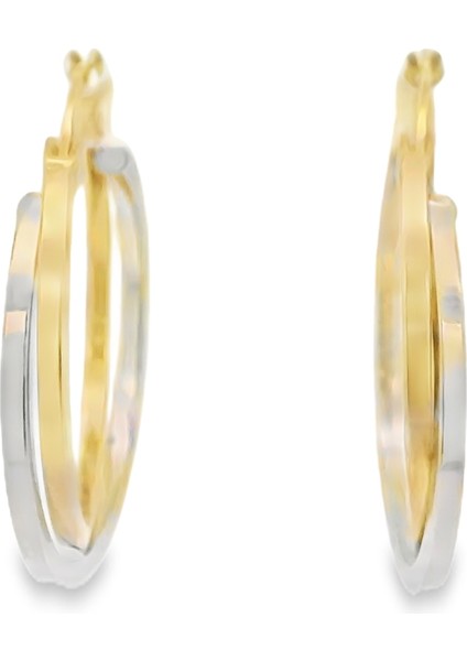 Taşsız Küpe 14 Ayar Altın 2.54 gr OA-K1TB01019334