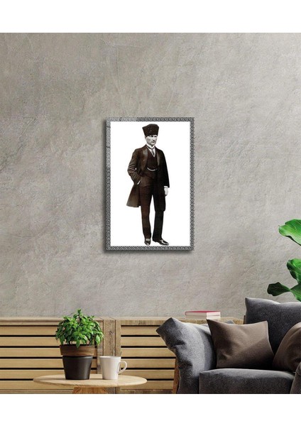 Atatürk Cam Tablo 4mm Dayanıklı Temperli Cam, Atatürk Glass Wall Art fiyatları