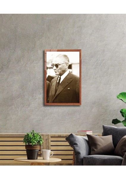 Atatürk Cam Tablo 4mm Dayanıklı Temperli Cam, Atatürk Glass Wall Art fiyatları