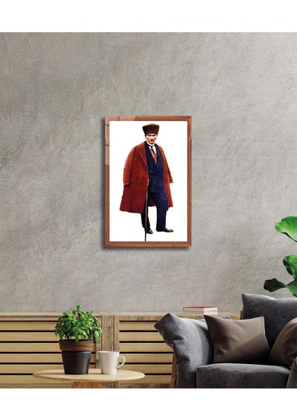 Atatürk Cam Tablo 4mm Dayanıklı Temperli Cam, Atatürk Glass Wall Art fiyatları