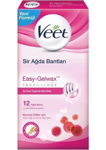 Veet Sır Agda Bandı Normal Cıltler 12ADET