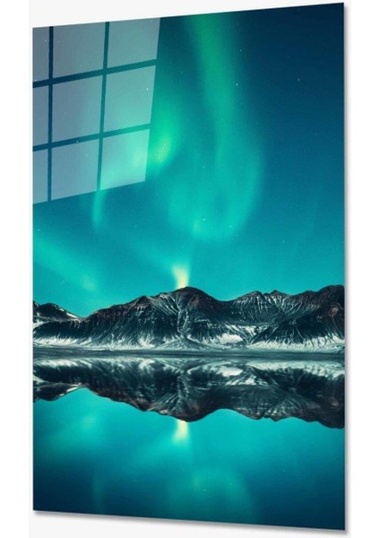 Doğa Manzara Cam Tablo 4mm Dayanıklı Temperli Cam