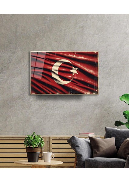 Milli Görkem Cam Tablo Hediyelik Büyük Tablo Ev Ofis Dekoru modelleri