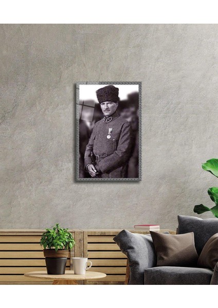 Atatürk Cam Tablo 4mm Dayanıklı Temperli Cam, Atatürk Glass Wall Art fiyatları