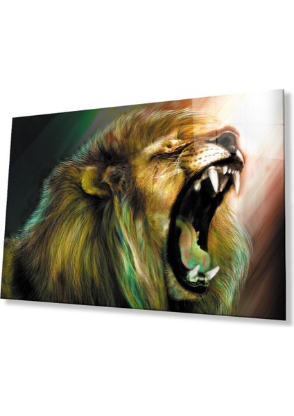 Aslan Cam Tablo 4mm Dayanıklı Temperli Cam