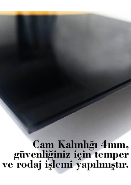 Aslan Cam Tablo 4mm Dayanıklı Temperli Cam fırsatları