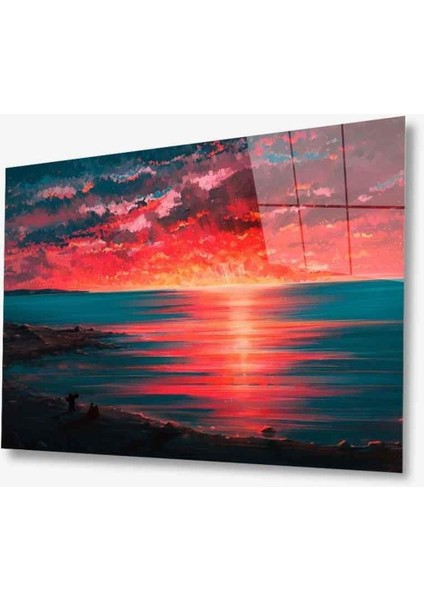 Manzara Cam Tablo 4mm Dayanıklı Temperli Cam