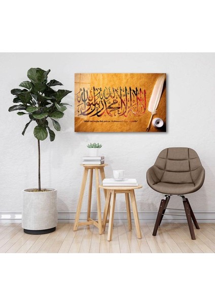 Kelime-I Tevhid Cam Tablo 4mm Dayanıklı Temperli Cam fiyatları