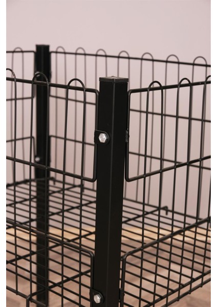 60*90 Profil Ayaklı Siyah Sepet fiyatları