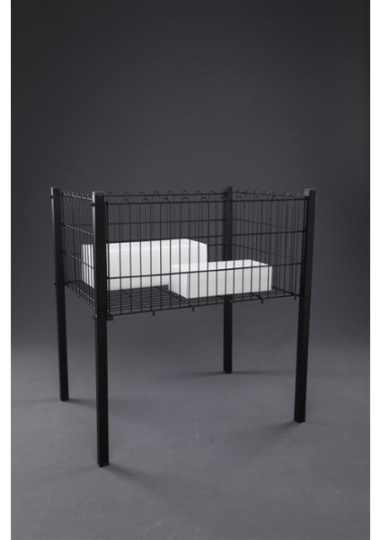 60*90 Profil Ayaklı Siyah Sepet fırsatları