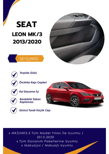 Seat Leon 5f/mk3 Konfor Seti 2013-2020