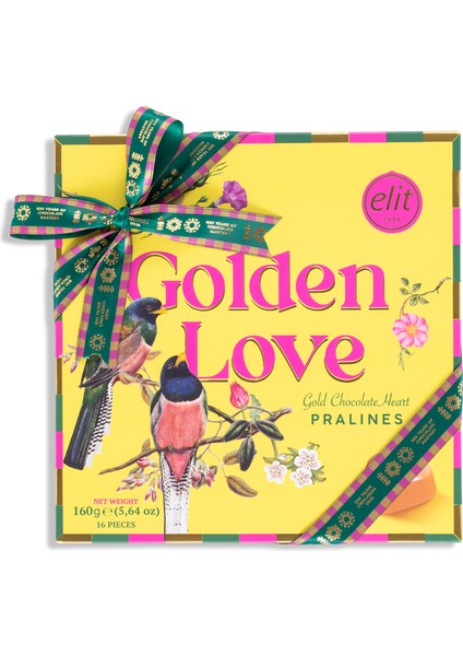 Golden Love 100. Yıl Kurdeleli Spesiyal Sarı Kutu 160 gr Glutensiz modelleri
