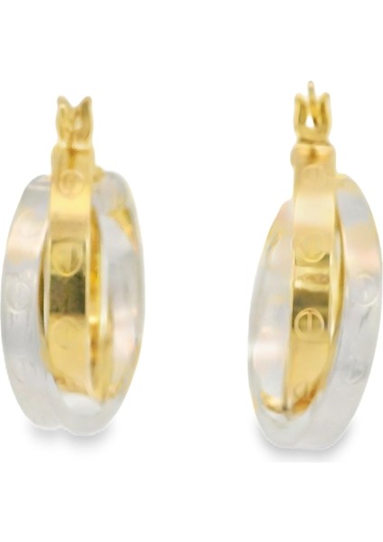 Taşsız Küpe 14 Ayar Altın 3.58 gr OA-K1TB01019322 fırsatları