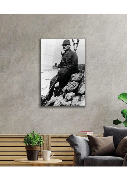 Atatürk Cam Tablo 4mm Dayanıklı Temperli Cam, Atatürk Glass Wall Art fiyatları