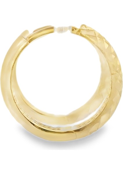 Taşsız Küpe 14 Ayar Altın 1.55 gr OA-C1TB01029302 modelleri