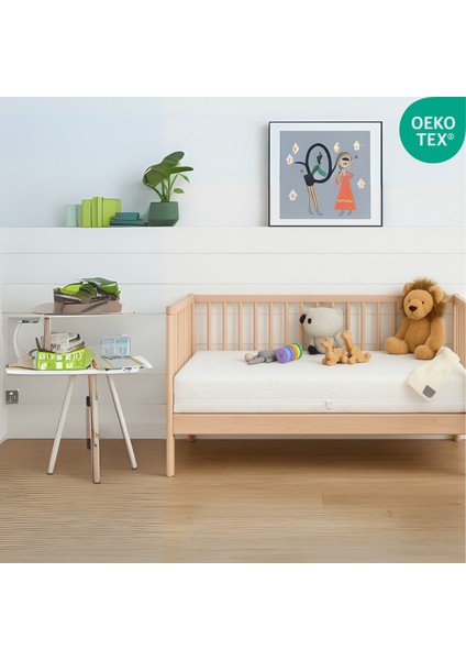 Comfort Premium %100 Organic Cotton Foam Sünger Bebek Oyun Parkı Yatağı fiyatları