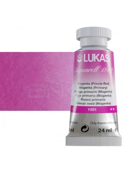 Aquarell 1862 Artist 24ML Sulu Boya 1051 Magenta Seri 2
