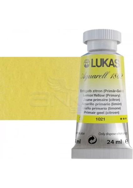 Aquarell 1862 Artist 24ML Sulu Boya 1021 Lemon Yellow Seri 2