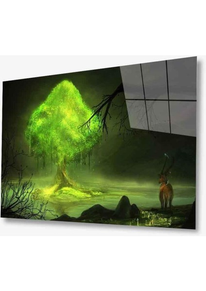 Manzara Cam Tablo 4mm Dayanıklı Temperli Cam